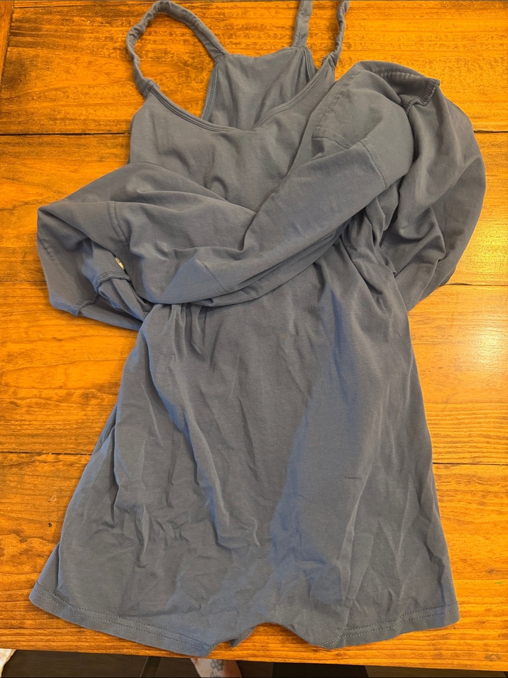 Women’s blue Sleeveless hot shot romper - Picture 2 of 3
